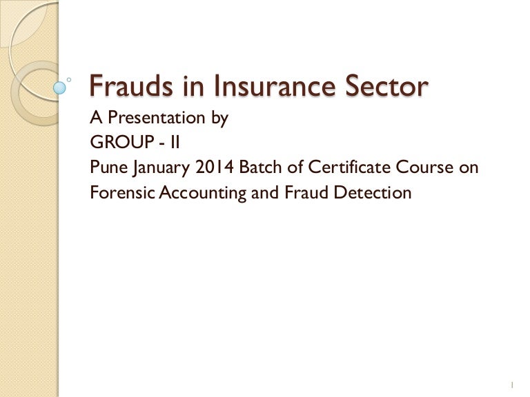 insurance fraud essays